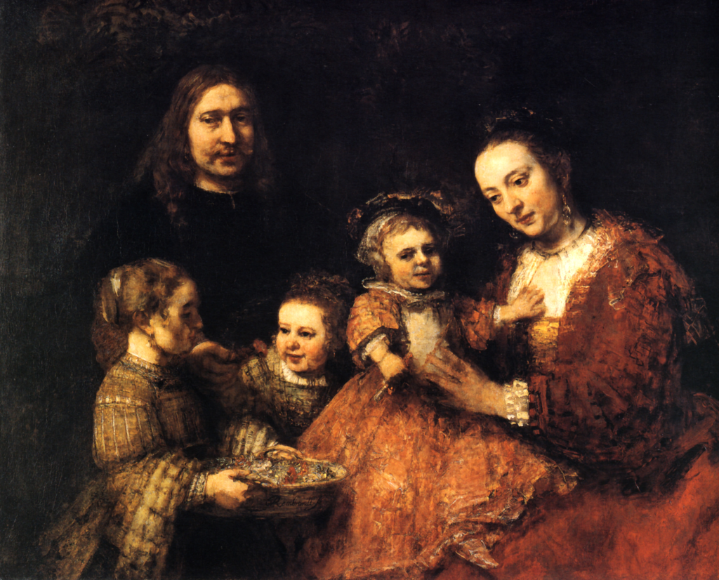 Рембрандт. Семейный портрет