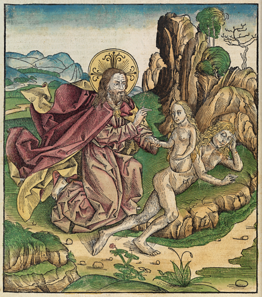 Создание Евы. Нюрнбергская хроника, 1493