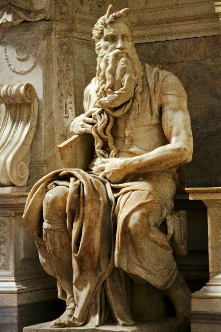 Моисей Микеланджело ( 1513-1515)
