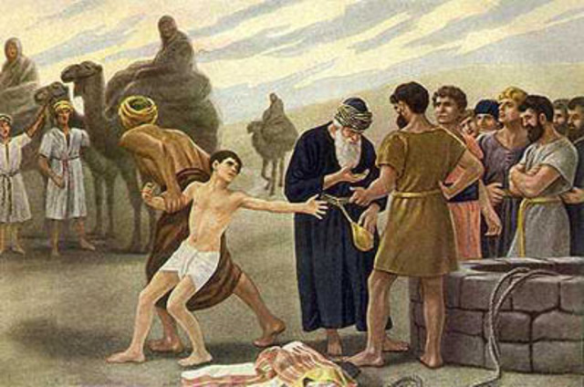 Братья продают Иосифа в рабство