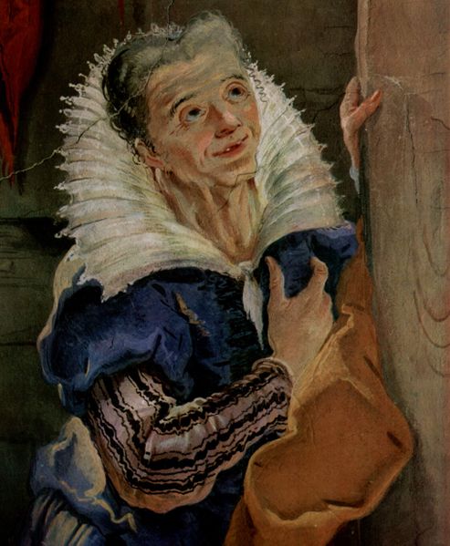 Сара. Фрагмент фрески Джованни Баттисты Тьеполо, 1726-1728