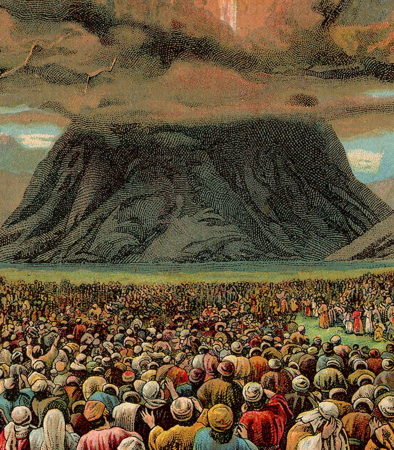 Гора Синай. Иллюстрация 1907 г.