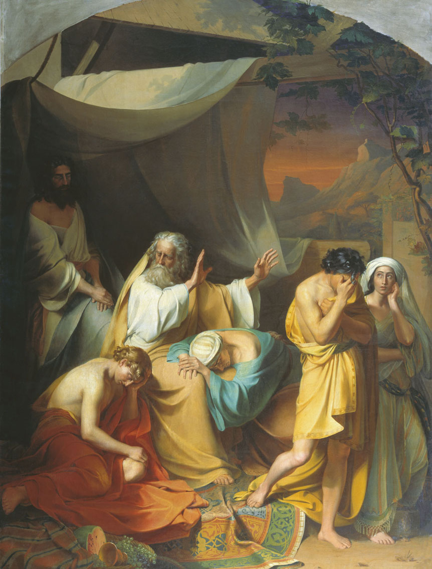 Ной проклинает Хама. Иван Ксенофонтов, XIX век