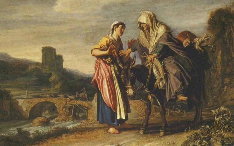 Рут выражает свою преданность Наоми. Питер Ластман, 1614