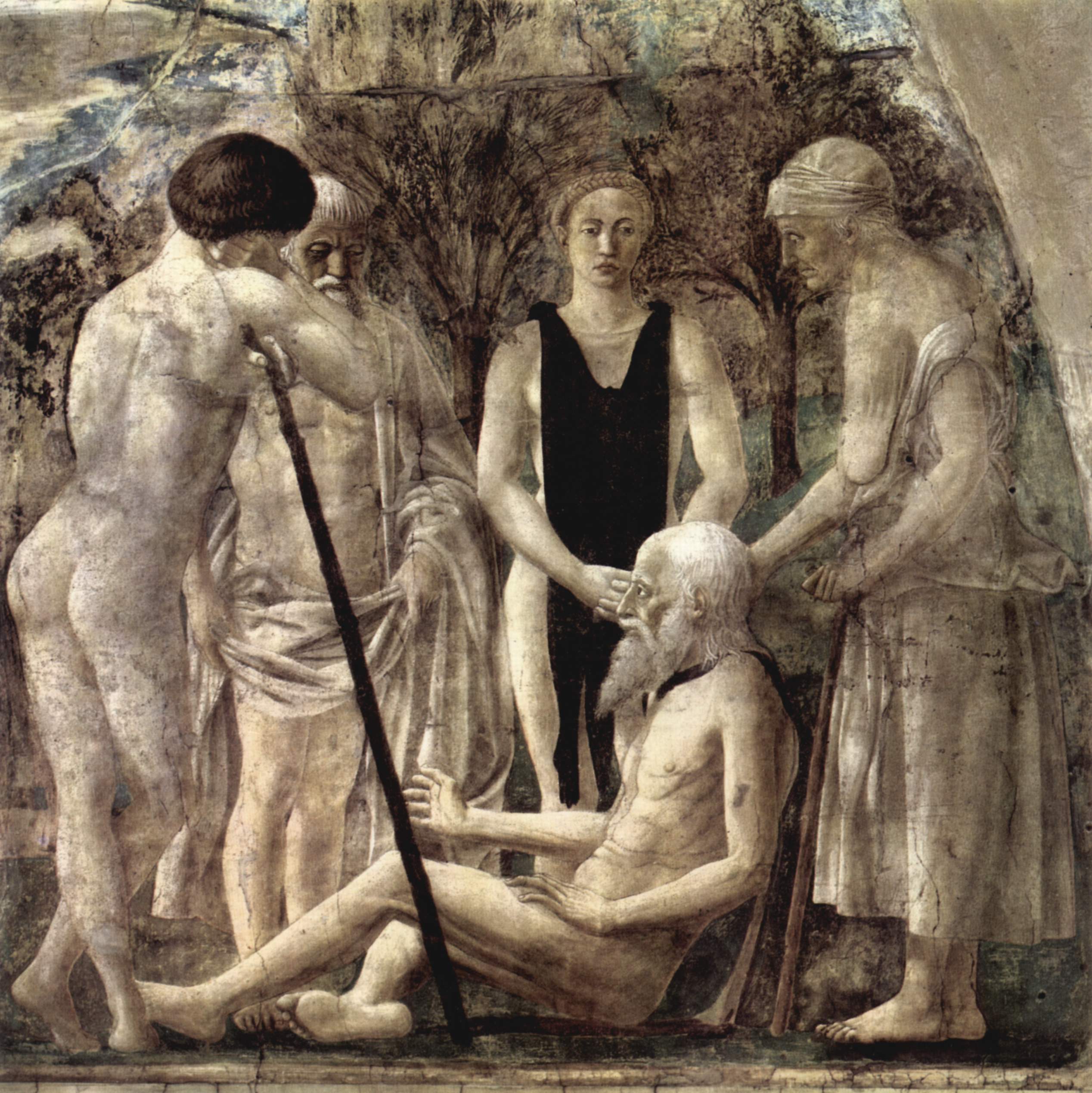 Смерть Адама. Пьеро делла Франческа, 1452-1466
