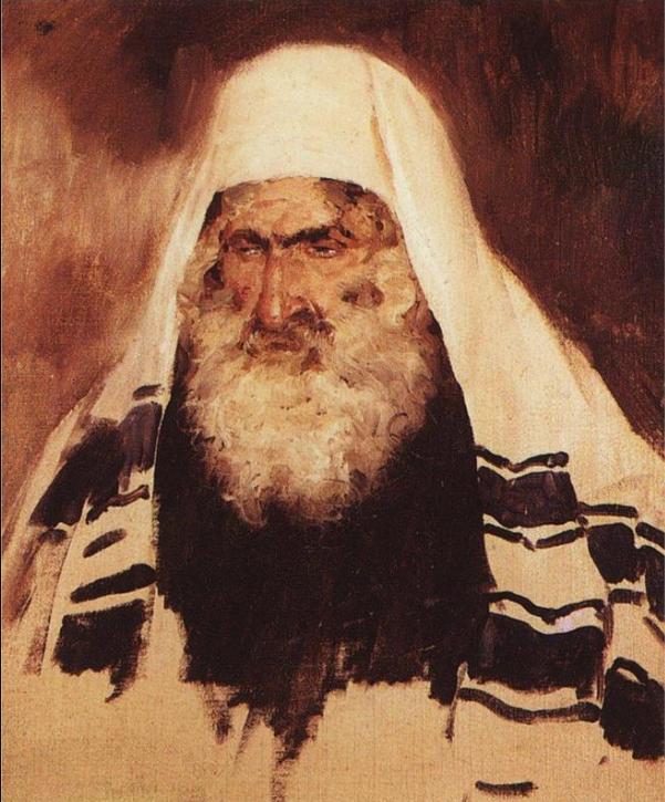 Голова старого еврея. Василий Поленов, 1895