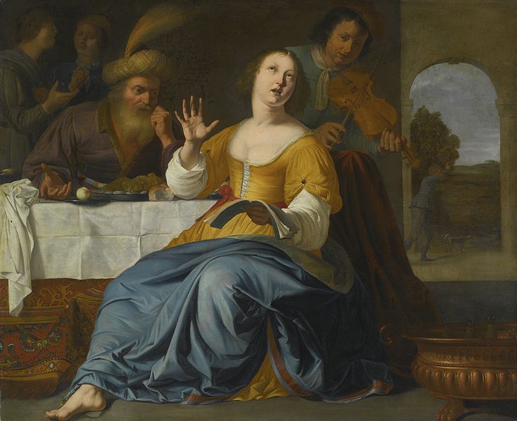 Эстер и Мордехай. Альберт ван дер Шор, 1643