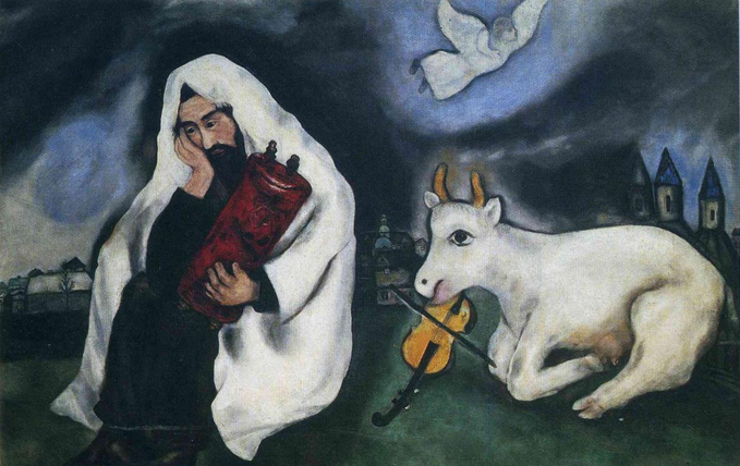Одиночество. Марк Шагал, 1933