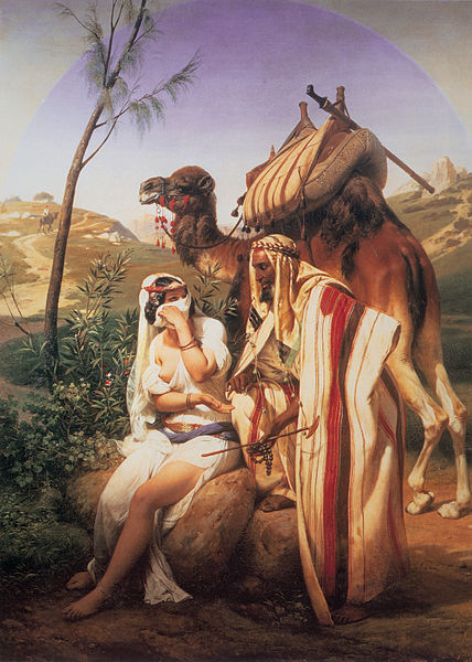 Йеуда и Тамар. Орас Верне, 1840